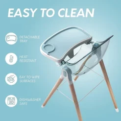 Children Of Design Adjustable & Reclining 6-in-1 Deluxe Wooden High Chair For Babies & Toddlers -Chicco Kids Shop GUEST 004150fa 0dc0 4fb6 bdad c3372d0e3e18