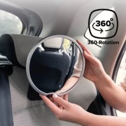 Diono Baby Car Mirror 2 Pack, Car Seat Mirror For Rear Facing Infant & See Me Too Rear View Mirror, Silver -Chicco Kids Shop GUEST 03f17d52 e689 4781 a6f7 e618eb0ff461
