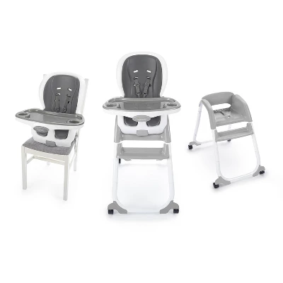Ingenuity SmartClean Trio Elite 3-in-1 High Chair, Toddler Chair & Booster Seat - Slate 1 Ingenuity SmartClean Trio Elite 3-in-1 High Chair, Toddler Chair & Booster Seat - Slate