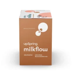 UpSpring MilkFlow Drink Mix Breastfeeding Supplement With Electrolytes - 16ct - Chocolate Flavor