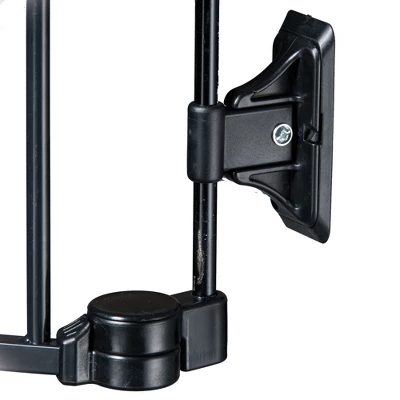 KidCo ConfigureGate 30 Inch Custom Fit Auto Close Baby Safety Gate With Magnetic Lock And Rotating Joints For Secure Attachment, Black 2 KidCo ConfigureGate 30 Inch Custom Fit Auto Close Baby Safety Gate With Magnetic Lock And Rotating Joints For Secure Attachment, Black - Image 2
