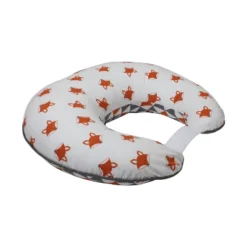 Bacati - 3 Pc Playful Fox Orange Gray Hugster Feeding & Infant Support Nursing Pillow -Chicco Kids Shop GUEST 06203899 683c 4485 95e0 d35153b11ac5