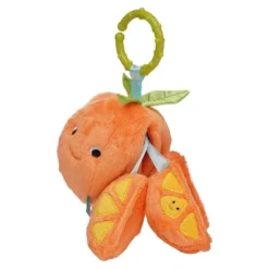 Manhattan Toy Mini-Apple Farm Orange Baby Travel Toy With Rattle, Squeaker, Crinkle Fabric & Teether Clip-on Attachment 11 Manhattan Toy Mini-Apple Farm Orange Baby Travel Toy With Rattle, Squeaker, Crinkle Fabric & Teether Clip-on Attachment -Chicco Kids Shop GUEST 078f48cc c437 4e03 ac68 2f35b92a3066