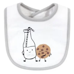 Hudson Baby Infant Cotton Bib And Sock Set 5pk, Milk And Cookies, One Size -Chicco Kids Shop GUEST 08187c9b ab31 4294 a121 da1bee239910