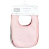 Hudson Baby Infant Girls Rayon From Bamboo Bib With Waterproof Lining 10pk, Pink Sage, One Size