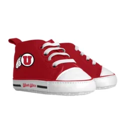 Baby Fanatic 2 Piece Bid And Shoes - NCAA Utah Utes - White Unisex Infant Apparel