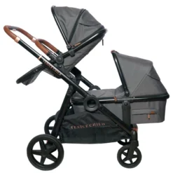 Venice Child Maverick Stand Alone Bassinet For Single To Double Stroller (Not Included) With Side Storage Pocket And Sun Guard Canopy, Eclipse Black -Chicco Kids Shop GUEST 0de82a1a 733b 49b7 8041 f444663df917