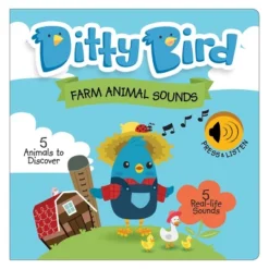 Ditty Bird Farm Animal And Cute Animal Touch And Feel Sound Books - Set Of 2 -Chicco Kids Shop GUEST 1010f0d1 c9f0 41b5 aaca d3221d8f657e