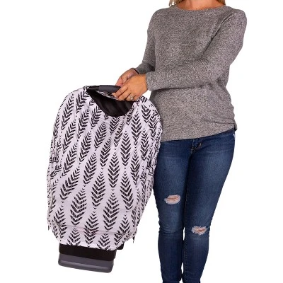 J.L. Childress 4-in-1 Multi-Use Cover Black Feathers 3 J.L. Childress 4-in-1 Multi-Use Cover Black Feathers - Image 3