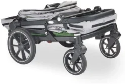 Larktale Caravan Coupe - Compact 2-Seater Stroller Wagon With Small Fold - Adjustable Canopies Included - Gray/Green 11 Larktale Caravan Coupe - Compact 2-Seater Stroller Wagon With Small Fold - Adjustable Canopies Included - Gray/Green -Chicco Kids Shop GUEST 10e2538b 7258 48b0 9217 a70b39bc6e20