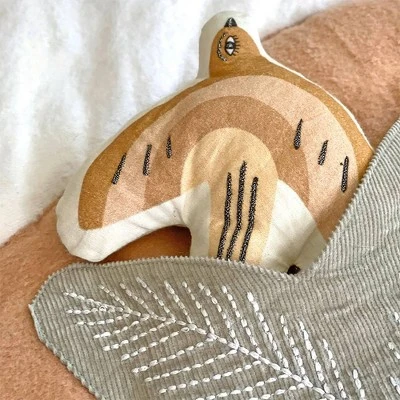 Crane Baby Cotton Quilted Activity Playmat - Kendi Desert Sunset 7 Crane Baby Cotton Quilted Activity Playmat - Kendi Desert Sunset - Image 7