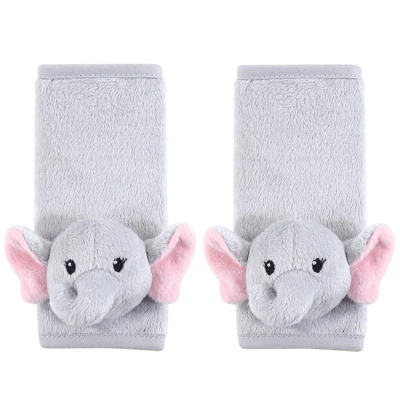 Hudson Baby Infant Girl Car Seat Insert And Strap Covers, Pretty Elephant, One Size 2 Hudson Baby Infant Girl Car Seat Insert And Strap Covers, Pretty Elephant, One Size - Image 2