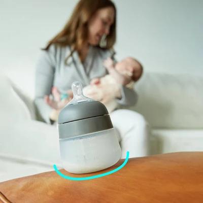 Nanobebe Silicone Baby Bottle Set - 5oz/3pk 3 Nanobebe Silicone Baby Bottle Set - 5oz/3pk - Image 3