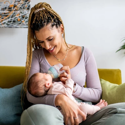 Tommee Tippee Advanced Anti-colic Baby Bottle - Turquoise - 9oz/3pk 3 Tommee Tippee Advanced Anti-colic Baby Bottle - Turquoise - 9oz/3pk - Image 3