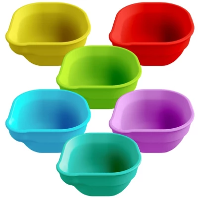 Re-Play Baby Bowls - Colorwheel - 6pk/8oz 1 Re-Play Baby Bowls - Colorwheel - 6pk/8oz