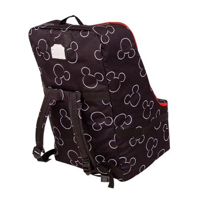Disney Baby J.L. Childress Ultimate Padded Backpack Car Seat Travel Bag Mickey Black 3 Disney Baby J.L. Childress Ultimate Padded Backpack Car Seat Travel Bag Mickey Black - Image 3