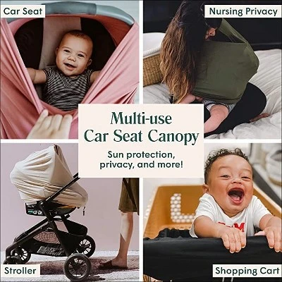 Simka Rose 6-in-1 Nursing Cover & Baby Car Seat Cover 3 Simka Rose 6-in-1 Nursing Cover & Baby Car Seat Cover - Image 3