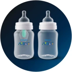 Philips Avent Anti-Colic Baby Bottle With AirFree Vent Newborn Gift Set With Snuggle - Blue - 8pc -Chicco Kids Shop GUEST 19a7acf2 a5b3 4f3a a370 e526092449fe 3