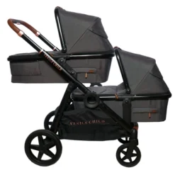 Venice Child Maverick Stand Alone Bassinet For Single To Double Stroller (Not Included) With Side Storage Pocket And Sun Guard Canopy, Eclipse Black -Chicco Kids Shop GUEST 1aaabfe6 2e08 4aff bdf9 ecb366e30d93