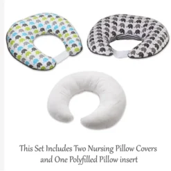 Bacati - 3 Pc Elephants Aqua Lime Gray Hugster Feeding & Infant Support Nursing Pillow With 2 Removable Zippered Covers 11 Bacati - 3 Pc Elephants Aqua Lime Gray Hugster Feeding & Infant Support Nursing Pillow With 2 Removable Zippered Covers -Chicco Kids Shop GUEST 1d688d7e 65f9 48d5 ba8d 5251ef07d113