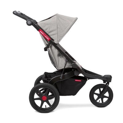 Radio Flyer Momentum Jogging Baby Stroller - Black 12 Radio Flyer Momentum Jogging Baby Stroller - Black - Image 12
