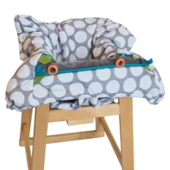 Boppy Preferred Shopping Cart And Restaurant High Chair Cover - Gray Jumbo Dots -Chicco Kids Shop GUEST 222b44b9 a616 432d 9ab1 ad9fa281f8d0