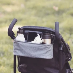 Diono Buggy Buddy Universal Stroller Organizer, Cup Holders, Secure Attachment, Zippered Pockets, Gray -Chicco Kids Shop GUEST 24320643 ab8f 4741 9283 23fe5d8eef8e