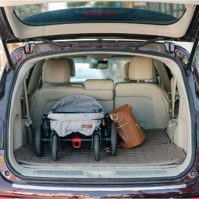 Larktale Crossover All-in-One Stroller And Wagon - Convert From A Single Baby Stroller To A Two Seater Pull Wagon With Canopy - Nightcliff Stone 6 Larktale Crossover All-in-One Stroller And Wagon - Convert From A Single Baby Stroller To A Two Seater Pull Wagon With Canopy - Nightcliff Stone - Image 6