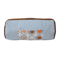 Bacati - Mod Sports Blue Orange Beige Brown Toddler Nap Mat