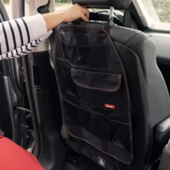 Diono Stow 'n Go Car Back Seat Organizer, Kick Mat Seat Protector, 7 Pockets, 2 Drinks Holders, Black -Chicco Kids Shop GUEST 254cffe0 9641 47e5 b804 e61d749579e6