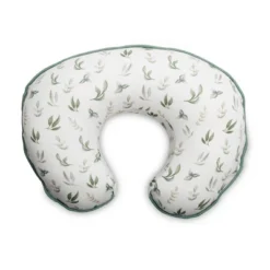 Boppy Organic Original Support Nursing Pillow Cover - Green Leaves
