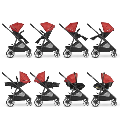 Evenflo Gold Shyft Smart Modular Travel System With Stroller & SecureMax Infant Car Seat 1 Evenflo Gold Shyft Smart Modular Travel System With Stroller & SecureMax Infant Car Seat