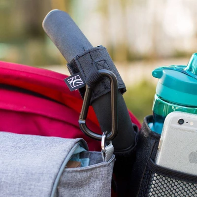 J.L. Childress Clip N Carry Stroller Hooks - 2-Pack 3 J.L. Childress Clip N Carry Stroller Hooks - 2-Pack - Image 3