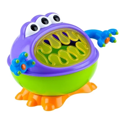 Nuby 2pc Monster Baby Feeding Set - Snack Keeper And 2 Handle Super Spout Trainer Cup - 8oz 1 Nuby 2pc Monster Baby Feeding Set - Snack Keeper And 2 Handle Super Spout Trainer Cup - 8oz