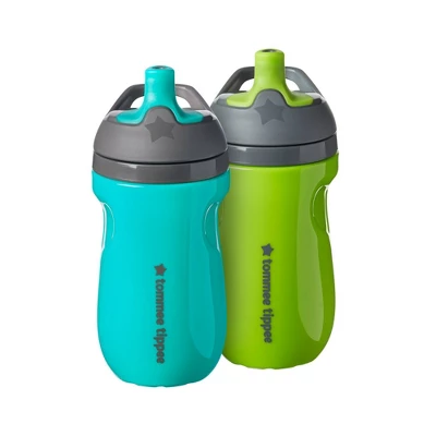 Tommee Tippee 2pk Insulated Sportee Toddler Water Bottle With Handle - 9oz 9 Tommee Tippee 2pk Insulated Sportee Toddler Water Bottle With Handle - 9oz - Image 9