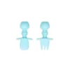 Bumkins Silicone Chewtensil Dinnerware Set - 2pc
