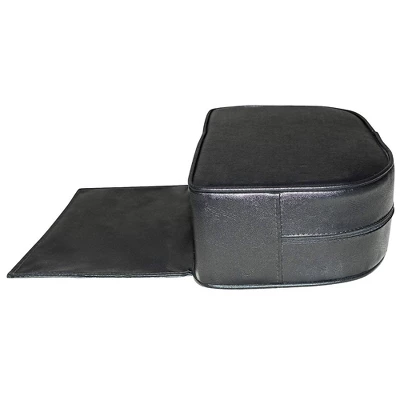 PureSana Chromium Professional Vinyl Child Booster Seat For Salon Chairs, Black 1 PureSana Chromium Professional Vinyl Child Booster Seat For Salon Chairs, Black