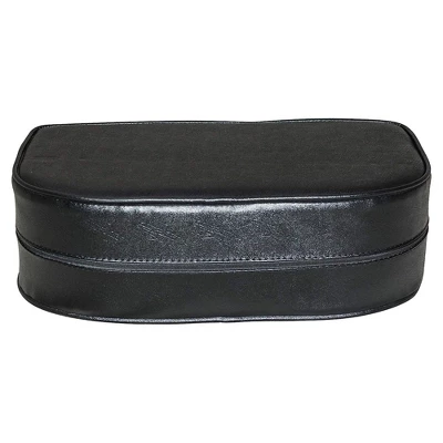 PureSana Chromium Professional Vinyl Child Booster Seat For Salon Chairs, Black 3 PureSana Chromium Professional Vinyl Child Booster Seat For Salon Chairs, Black - Image 3