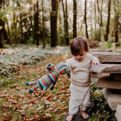 Pebble Stripey Donkey Rattle 5 Pebble Stripey Donkey Rattle - Image 5