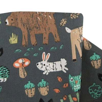 Boppy Original Support Nursing Pillow - Green Forest Animal 3 Boppy Original Support Nursing Pillow - Green Forest Animal - Image 3