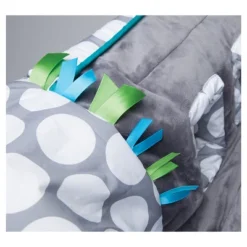 Boppy Preferred Shopping Cart And Restaurant High Chair Cover - Gray Jumbo Dots -Chicco Kids Shop GUEST 30712d72 5fac 461c 9b23 fe513e4751fb