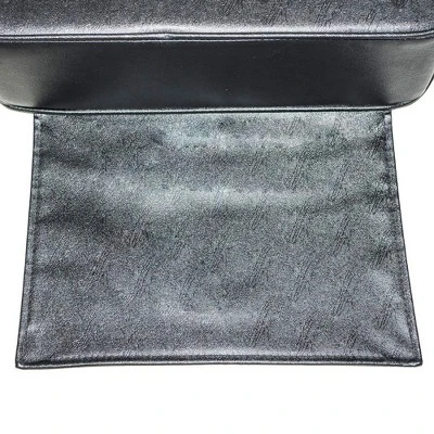 PureSana Chromium Professional Vinyl Child Booster Seat For Salon Chairs, Black 4 PureSana Chromium Professional Vinyl Child Booster Seat For Salon Chairs, Black - Image 4