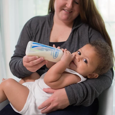Dr. Brown's Dr. Brown's Anti-Colic Options+ Glass Baby Bottle - 8oz/2pk 6 Dr. Brown's Dr. Brown's Anti-Colic Options+ Glass Baby Bottle - 8oz/2pk - Image 6
