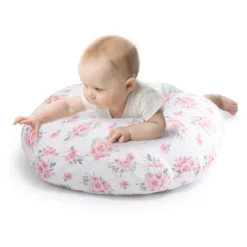 The Peanutshell Nursing Pillow For Breastfeeding, Pink Floral -Chicco Kids Shop GUEST 331d9d2a bfe0 4849 9526 aaa0dcfeb2af