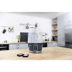 Babymoov Turbo Pure Sterilizer Dryer, Advanced Purified Sterilization, Fast & Clean Drying, Universal Bottle Storage And Easy Use, Black 9 Babymoov Turbo Pure Sterilizer Dryer, Advanced Purified Sterilization, Fast & Clean Drying, Universal Bottle Storage And Easy Use, Black -Chicco Kids Shop GUEST 3322d08a c8c6 4f7f bd91 281338865349