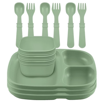 Re-Play Lunch Set - Sage - 3ct 1 Re-Play Lunch Set - Sage - 3ct