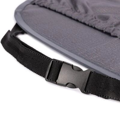 Diono Stuff 'N Scuff XL Kick Mat Back Seat Protector, Storage Pocket, 100% Water Resistant, Gray 3 Diono Stuff 'N Scuff XL Kick Mat Back Seat Protector, Storage Pocket, 100% Water Resistant, Gray - Image 3