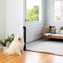 Perma Child Safety Outdoor Retractable Baby Gate 33" Tall, Extends To 71" Wide, Black -Chicco Kids Shop GUEST 3a761d40 4b80 4275 830f d0cc5c1aac89