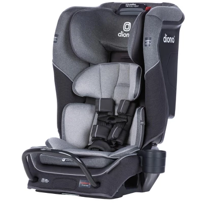 Diono Radian 3QX All-in-One Convertible Car Seat With Accessories, Gray Slate 1 Diono Radian 3QX All-in-One Convertible Car Seat With Accessories, Gray Slate