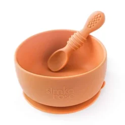 Simka Rose Silicone Baby Bowl And Spoon Set -Chicco Kids Shop GUEST 3da33cac 3126 453e a527 2eaa4b01f2f7
